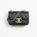 Chanel Mini flap bag Shiny lambskin AS5026 B17620 94305