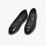 Chanel Ballet Flats Patent Calfskin G02819 B18502 94305