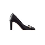 Chanel Pumps lambskin grosgrain black G32920 Y50387 94305