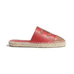 Chanel Lambskin Red Brown Espadrilles G33553 X01000 K2723