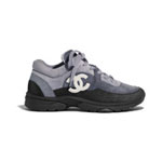 Chanel Suede Calfskin Black Sneakers G34360 X52117 94305