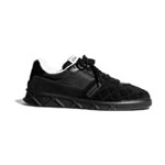 Chanel Fabric Suede Calfskin Black Sneakers G35190 Y53449 94305