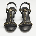 Chanel Embroidery lambskin Sandals G38786 Y55816 94305