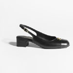 Chanel Slingbacks Calfskin black G45768 B17120 94305