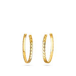 Chanel Coco Crush hoop earrings J12091