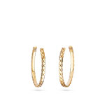 Chanel Coco Crush hoop earrings J12092