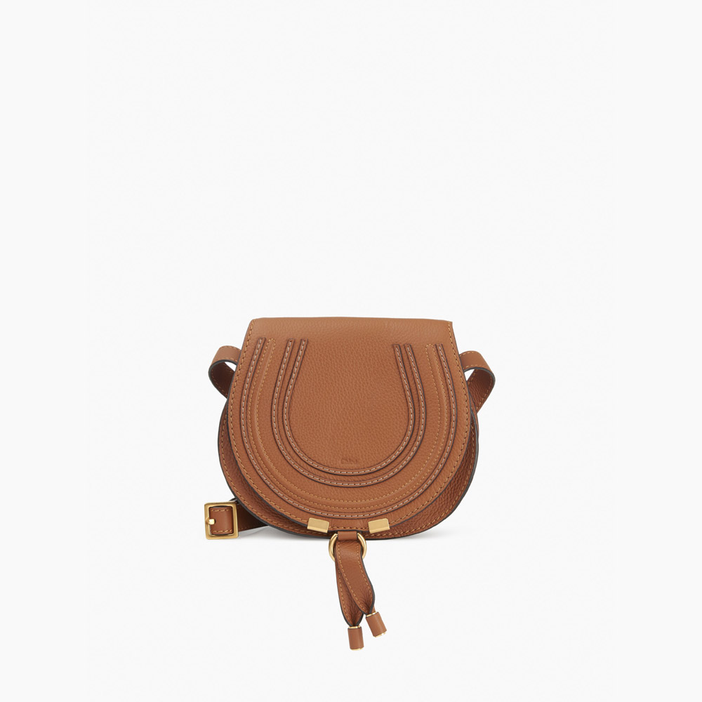 Chloe Mini Marcie round bag in small grain calfskin 3P0580-161-151: Image 1