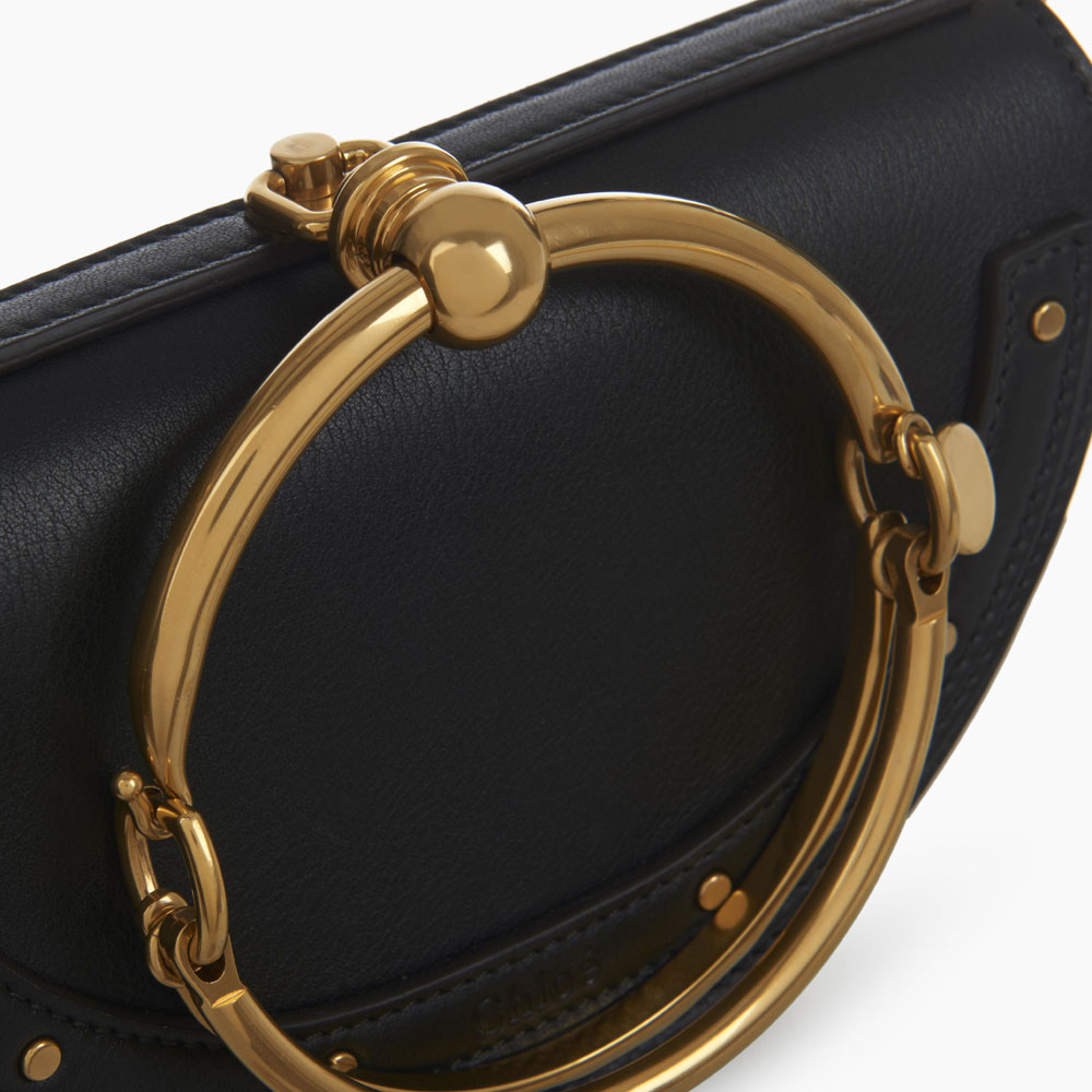 Chloe Small Nile minaudiere in smooth calfskin 3S1302-H5H-001: Image 3