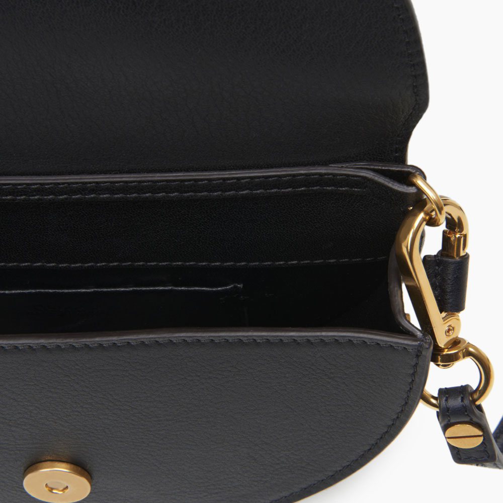 Chloe Small Nile minaudiere in smooth calfskin 3S1302-H5H-001: Image 4