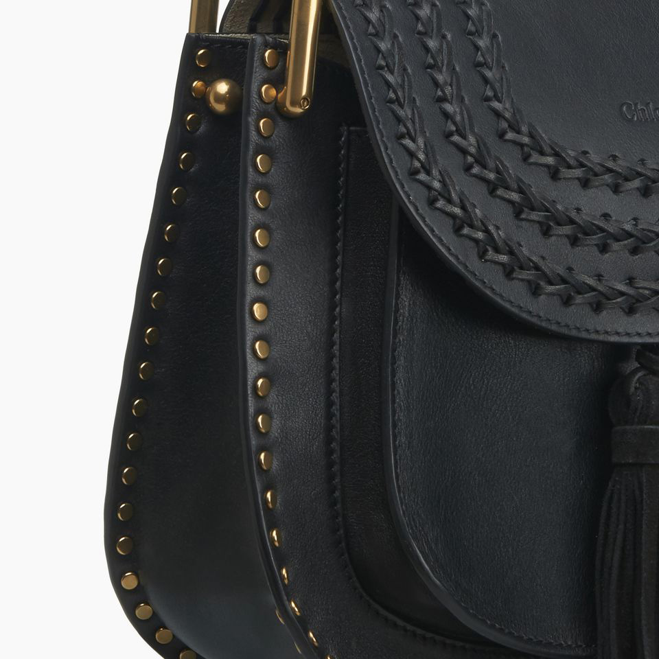 Chloe Small Hudson bag Smooth calfskin black 3S1219-H68-001: Image 4