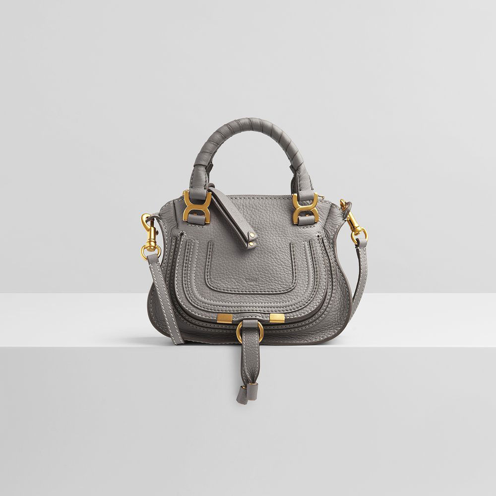 Chloe Marcie Mini Handbag In Small Grain Calfskin CHC20SS827161053: Image 1