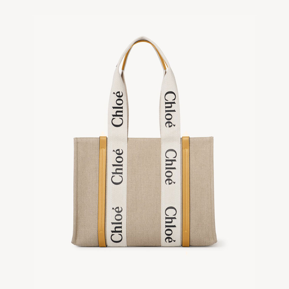 Chloe Medium Woody Tote Bag CHC22AS383I26746: Image 1