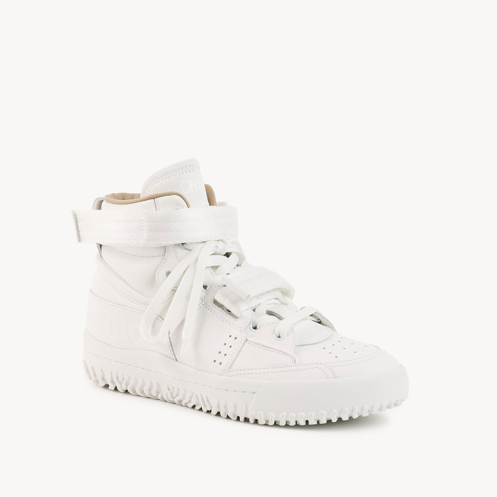 Chloe Franckie High Top Sneaker CHC22U64642101: Image 2