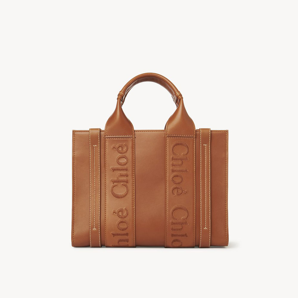 Chloe Small Woody Tote Bag CHC22WS397I60247: Image 2