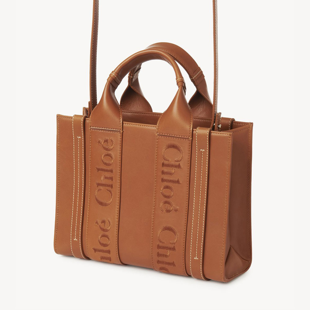 Chloe Small Woody Tote Bag CHC22WS397I60247: Image 3