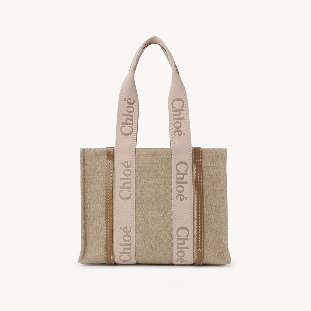 Chloe Medium Woody Tote Bag CHC23AS383L1726Y: Image 1