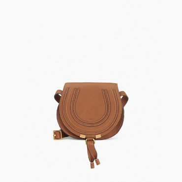 Chloe Mini Marcie round bag in small grain calfskin 3P0580-161-151