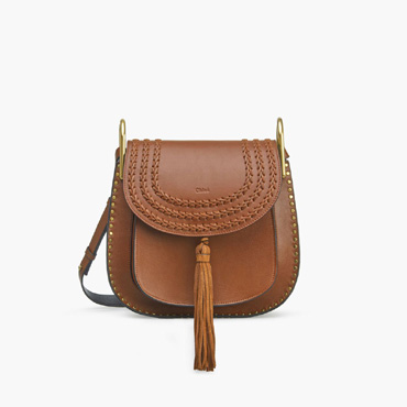 Chloe Hudson bag Smooth calfskin with suede calfskin caramel 3S1218-H68-BDU