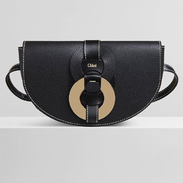 Chloe Darryl Belt Bag In Grained Smooth Calfskin CHC21AP118C61001