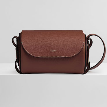 Chloe Darryl Mini Bag In Grained Smooth Calfskin CHC21AS348C6127S