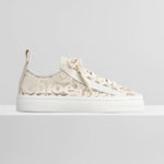 Chloe Lauren Sneaker In Lace CHC19U108D26J1