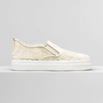 Chloe Lauren Slip On Sneaker In Lace CHC21U421D26J1