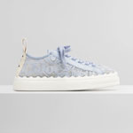 Chloe Lauren Sneaker In Lace CHC19U108D2473