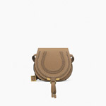 Chloe Mini Marcie round bag in small grain calfskin 3P0580-161-174