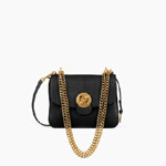 Chloe Medium Mily black shoulder bag with chain turn lock 3S1291-HEX-001