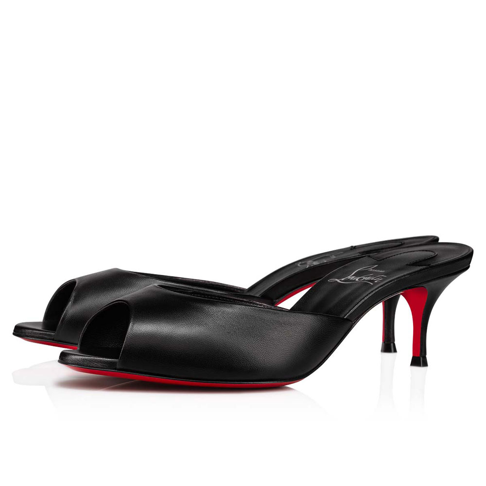 Christian Louboutin Me Dolly 55mm Mules Nappa leather Black 1221404B439: Image 1