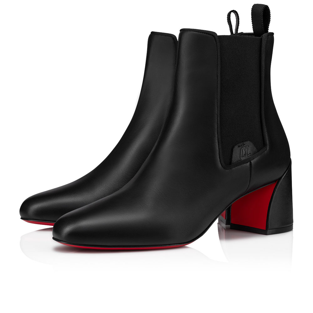 Louboutin Turelastic 55mm Low boots Calf leather Black 3231103BK01: Image 1