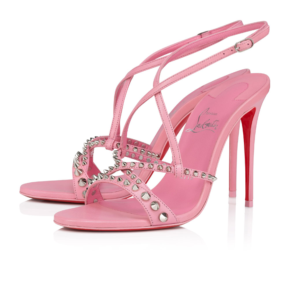 Christian Louboutin Tatooshka Spikes 100mm Strappy sandals 3240167P934: Image 1