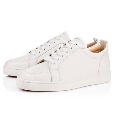 Christian Louboutin Rantulow 000 Latte Calf Sneaker 1180255WHA8