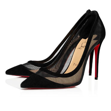 Christian Louboutin Galativi 100 Version Veau Velours Pumps 1200557CM47