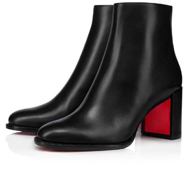 Christian Louboutin Adoxa 70 Black Calf Boots 1220542BK01