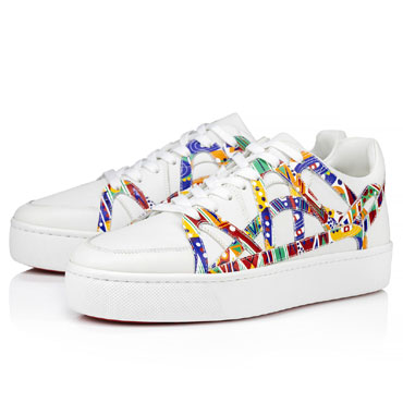 Christian Louboutin 2002SL Low Sneakers Wamims calf 1240906W146