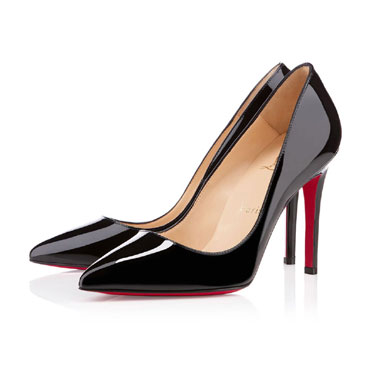 Christian Louboutin Pigalle 100 Black Patent Pumps 3080680BK01