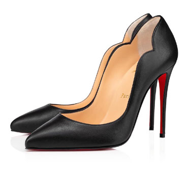 Christian Louboutin Hot Chick 100mm Black Nappa Pumps 3200380BK01