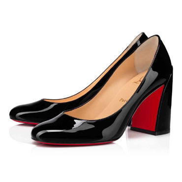 Christian Louboutin Miss Sab 85mm Black Patent Leather Pumps 3210568BK01