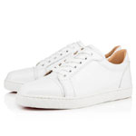 Christian Louboutin Vieira 000 Bianco Calf Sneaker 1180392W222