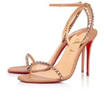 Christian Louboutin So Me 100mm Bronze Kid Pumps 1200129H424