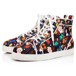 Christian Louboutin Louis Orlato Crepe Satin Sneaker 1220206J955