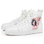 Christian Louboutin Loupin Up White Calf Sneaker 1220212W414