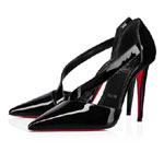 Christian Louboutin Astrid 100 Black Patent Pumps 1220459B439