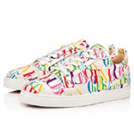 Christian Louboutin Louis Junior Orlato Crepe Satin Sneaker 1221312T082