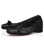 Louboutin Mamaflirt 30mm Ballerinas Nappa leather Black 1240204B439