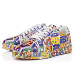 Christian Louboutin Fun Vieira Sneakers Wamims printed calf 1240889M024