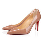 Christian Louboutin Kate 85mm Nude Patent Pumps 3191416PK1A