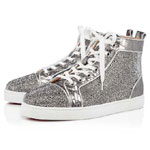 Christian Louboutin Louis Silver Strass Sneaker 3210353I439