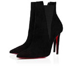 Christian Louboutin Astribooty 100mm Boots Veau velours Black 3220270BK01